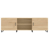 TV Cabinet Sonoma Oak 150x30x50 cm Engineered Wood 829119