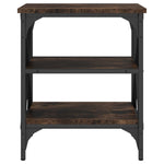ZNTS Side Tables 2 pcs Smoked Oak 40x42x50 cm Engineered Wood 825777