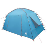 Cabin Tent with Roof Blue 300 x 210 x 156 cm Polyester 42028511