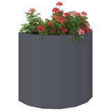 Planter Anthracite 60 x 30 x 50 cm Steel 883719