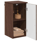 Bathroom Cabinet Wall-mounted Brown Oak 30 x 31.5 x 61 cm 883351