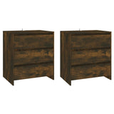 3 Piece Sideboard Smoked Oak Engineered Wood 3098070