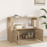 ZNTS Sideboard Sonoma Oak 80x30x60 cm Engineered Wood 819455