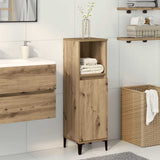 Bathroom Cabinet Artisan Oak 30x30x100 cm Engineered Wood 857112
