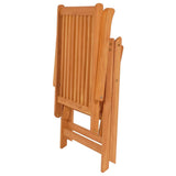 Garden Dining Set Warm brown Fine sanded teak hardwood 7-Piece Set 3059540