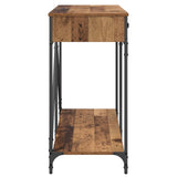 Console Table Old Wood 100 x 39 x 78.5 cm Engineered Wood 882806