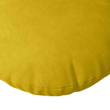 Seat Cushions 2 pcs Yellow 80 x 29 cm Velvet 42014255