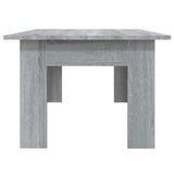 Coffee Table Grey Sonoma 100x60x42 cm Engineered Wood 815427