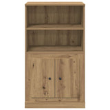 Highboard Artisian Oak 60x35.5x103.5 cm Engineered Wood 857148