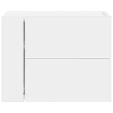 Wall-mounted Bedside Cabinet White 45x30x35 cm 848325