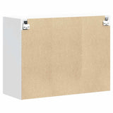 Kitchen Wall Cabinet Lucca High Gloss White Engineered Wood 853829