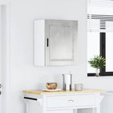 Kitchen Wall Cabinet Porto Concrete Grey Engineered Wood 854045