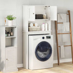 Washing Machine Cabinet with Door VIGO White 72.5 x 27 x 161 cm 4019130