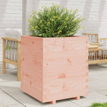 ZNTS Garden Planter 60x60x72.5 cm Solid Wood Douglas 3282582