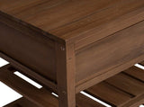 Bathroom Cabinet Natural 60 x 45 x 75 cm Solid Teak Wood 42026907