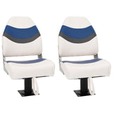 4 Piece Foldable Boat Seat Set High Backrest 3284313