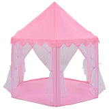 Princess Play Tent with 250 Balls Pink 133x140 cm 3107712