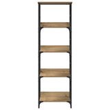Bookshelf Artisan Oak 50x33x153 cm Engineered Wood 857469