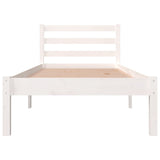 Bed Frame without Mattress 75x190cm White Small Single 810391