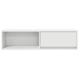 TV Cabinet White 100x31x25.5 cm Engineered Wood 861472