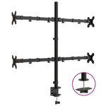 ZNTS Monitor Mount Black Steel VESA 75/100 mm 358004