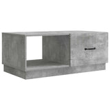 Coffee Table Concrete Grey 90 x 50 x 37 cm Engineered Wood 895418