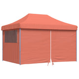 Party Tent Folding Terracotta 279 x 410 x 315 cm Oxford Fabric 42023604
