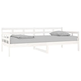 Day Bed without Mattress White Solid Wood Pine 90x200 cm 820358