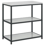 Kitchen Storage Set HATTEM 3 pcs Silver Galvanised Steel 3392671
