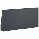 Retaining Wall 6 pcs 40 x 12 x 30 cm Steel Anthracite 3449137