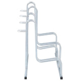 Bicycle Stand for 4 Bikes Floor Freestanding Galvanised Steel 4005570