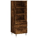 Highboard Smoked Oak 40x36x110 cm Engineered Wood 831505