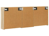 Bathroom Cabinet Set 3 pcs 116 x 16 x 62.5 cm Engineered wood 3403810