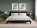 Bedside Cabinet OMMEN 2 pcs Black Oak 36 x 33 x 51 cm 8007250