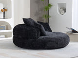 COOLMORE Lazy Sofa Durable Comfort Lounger High Back Bean Bag Chair Couch With Three Pillows for W2678P312246
