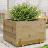 Garden Planter 70x70x49.5 cm Impregnated Wood Pine 847367