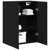 Wall-mounted Cabinet Wall-mounted Black Oak 69.5 x 34 x 90 cm 862939