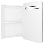 ZNTS LED Bathroom Mirror Cabinet Shining White 60x11x80 cm 326509