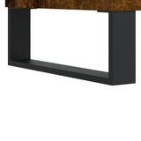 TV Cabinet Smoked Oak 150x30x44.5 cm Engineered Wood 831305
