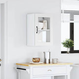 Kitchen Wall Cabinet with Glass Door Porto White 854007
