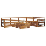 Outdoor Sofa Set 6 pcs Natural 3373509