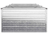 Raised Garden Bed Silver 240 x 80 x 55 cm galvanized 8006412