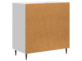Sideboard High Gloss White 66 x 34.5 x 89.5 cm Engineered Wood 894859
