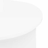 Coffee Table White 100 x 50 x 40 cm Engineered Wood 8001046