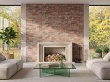 Wall Panels 10 pcs 100 x 50 cm Orange EPS Foam 42046092