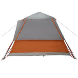 Instant Tent with Roof Grey and Orange 305 x 275 x 190 cm 42028696
