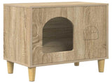 Cat House Sonoma 51 x 30 x 52 cm Engineered Wood 8000664