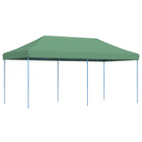 ZNTS Foldable Party Tent Pop-Up Green 580x292x315 cm 4004936