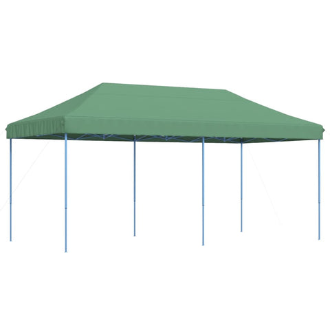 ZNTS Foldable Party Tent Pop-Up Green 580x292x315 cm 4004936