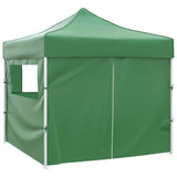 Party Tent Folding Green 291 x 291 x 315 cm Oxford Fabric 42023567